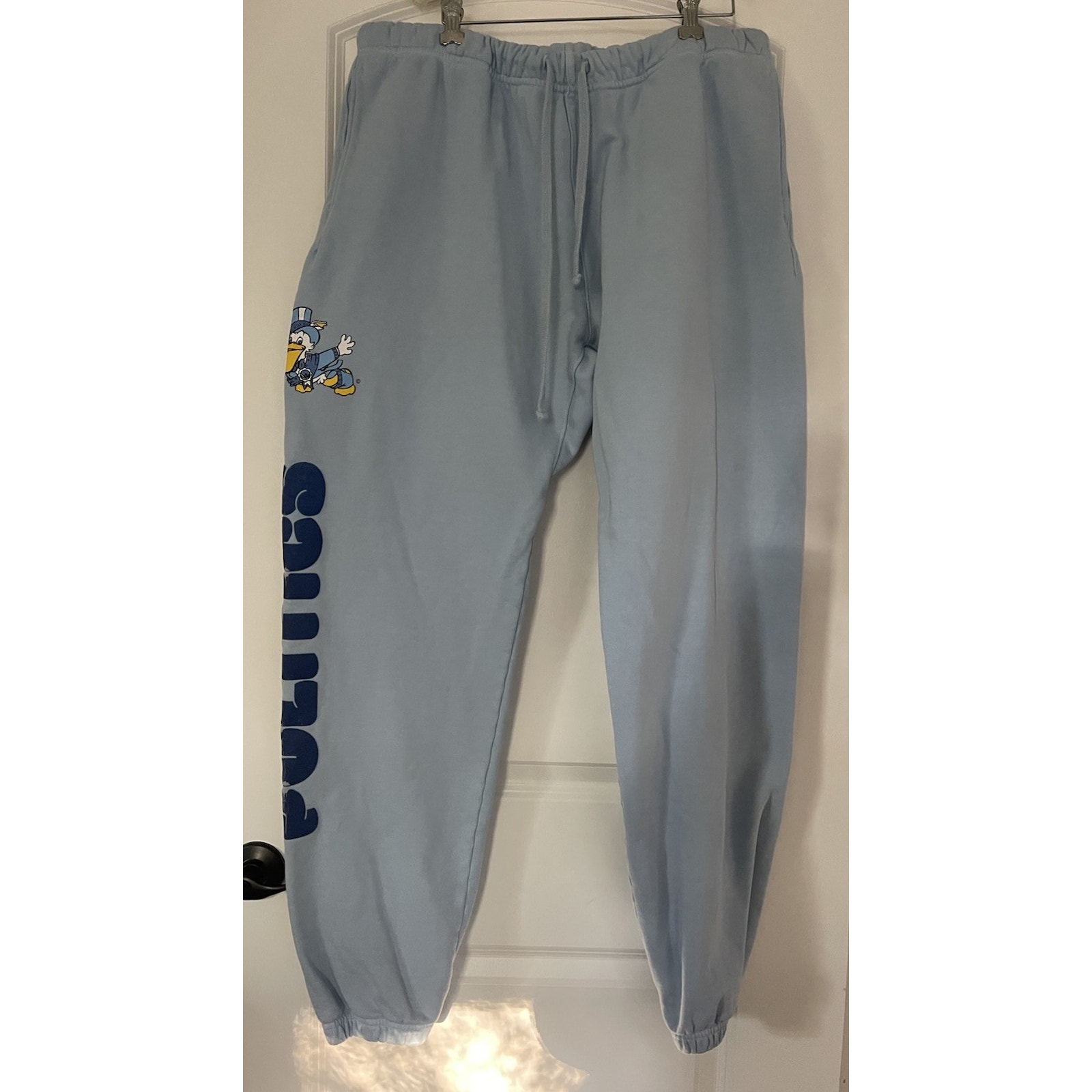 Streetwear Sneaker Politics 1984 Worlds Fair Seymore Pelican Blue Sweatpants Xxl — image 5 of 8